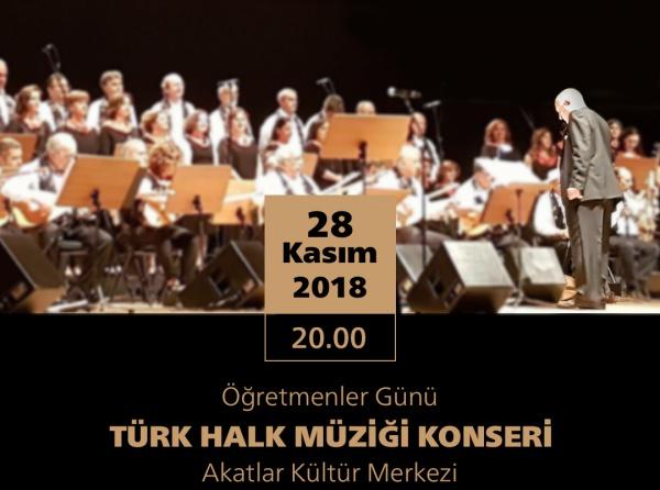 Öğretmenler Günü Türk Halk Müziği Konseri